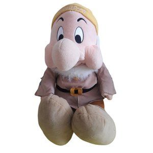 Disney Store Sneezy Jumbo Plush Snow White and the Seven Dwarfs 24" Stuffed
